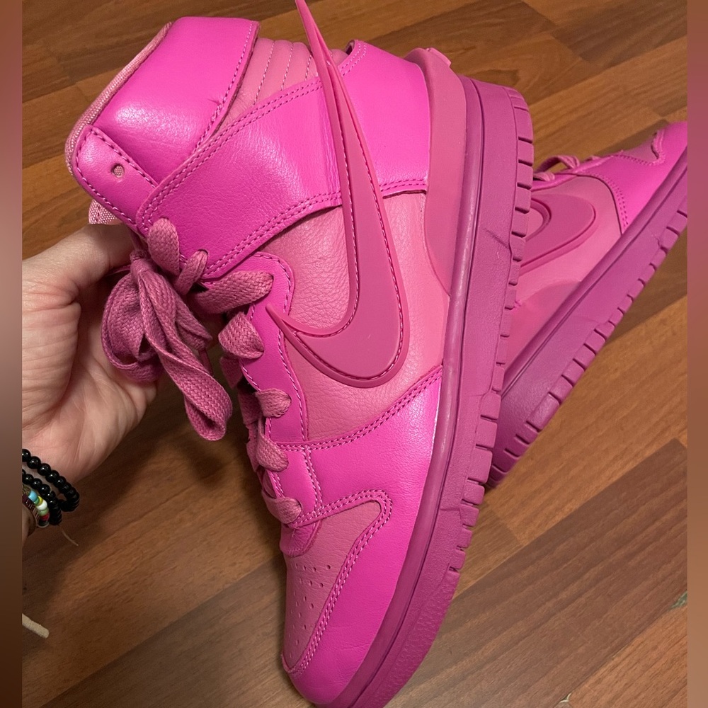 Hot pink Ambush dunks